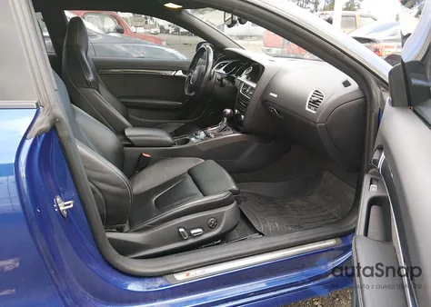 2016 Audi S5 3.0T Premium Plus z USA, uszkodzony, nr VIN WAUC4AFR9GA028376